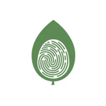 finger-print-on-leaf