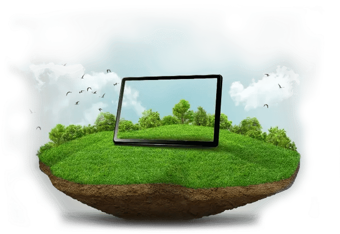 tablet-on-green-lawn